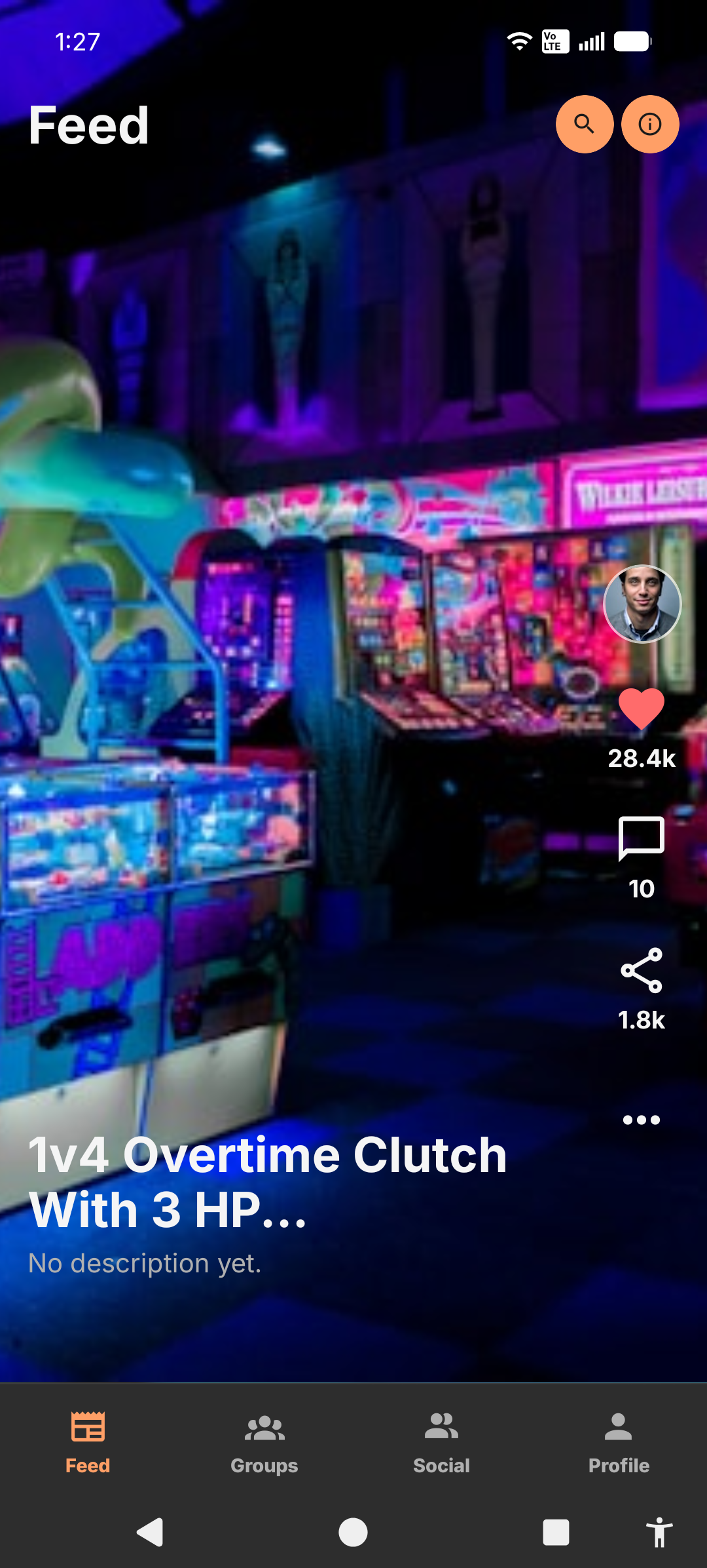 GameMate Social Mobile App preview