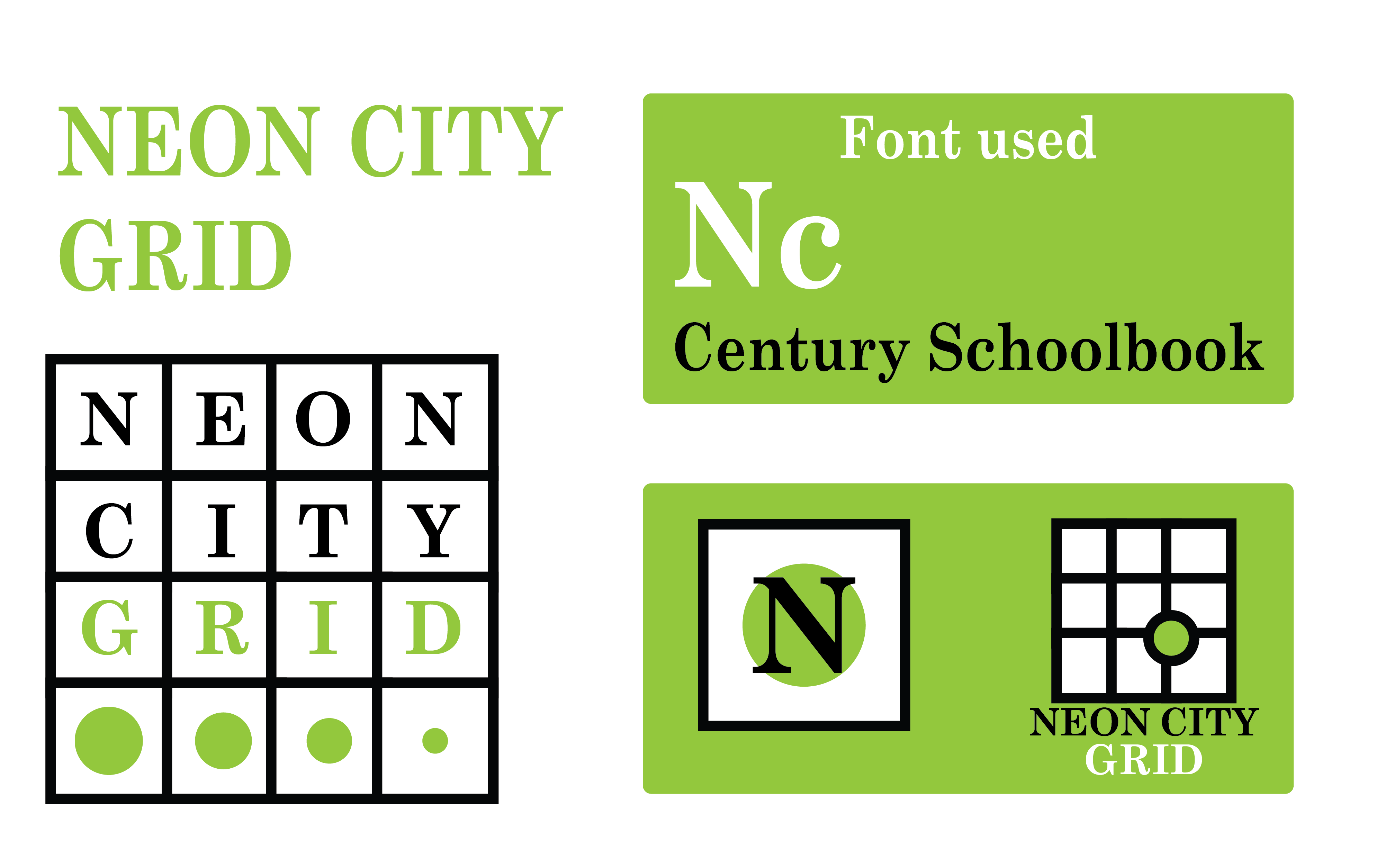 Neon City Grid preview